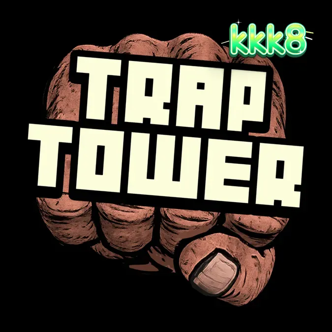 Interface do jogo de slot Trap Tower com temática de gangue animal